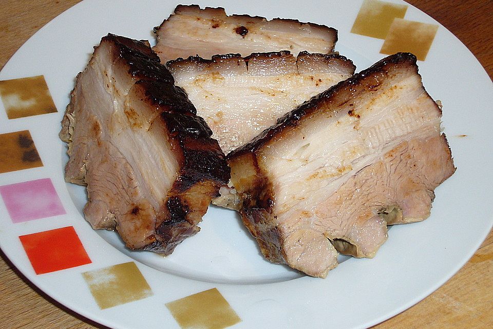 Schweinebauch Sous vide