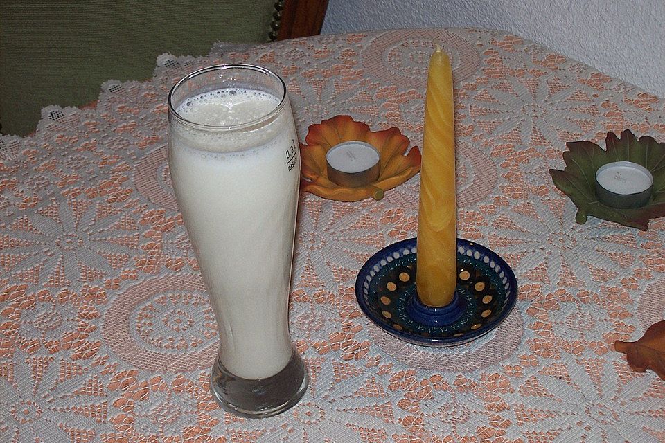 Jonas fabelhafte Apfel-Bananenmilch