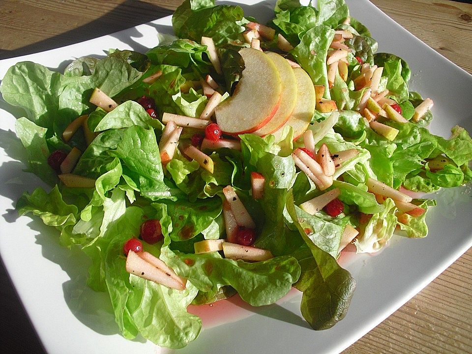 Eichblattsalat mit Johannisbeerdressing von patty89| Chefkoch