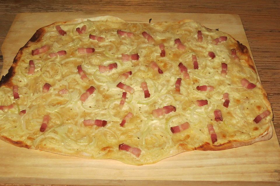 Elsässer Flammkuchen