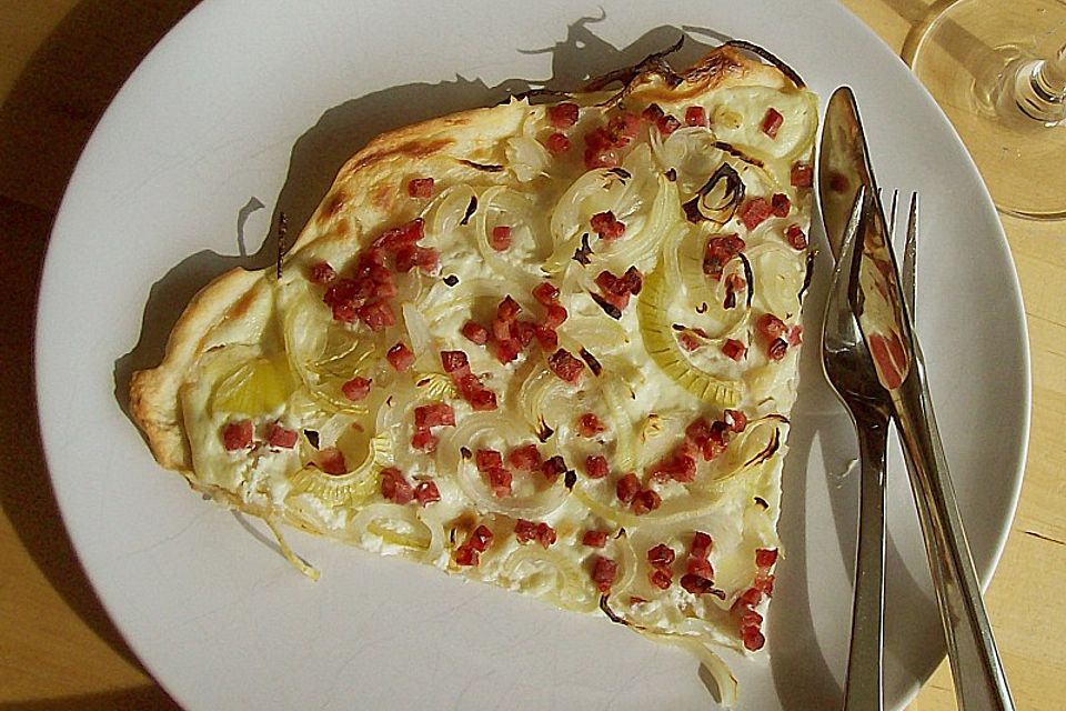 Elsässer Flammkuchen