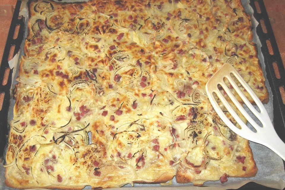 Elsässer Flammkuchen