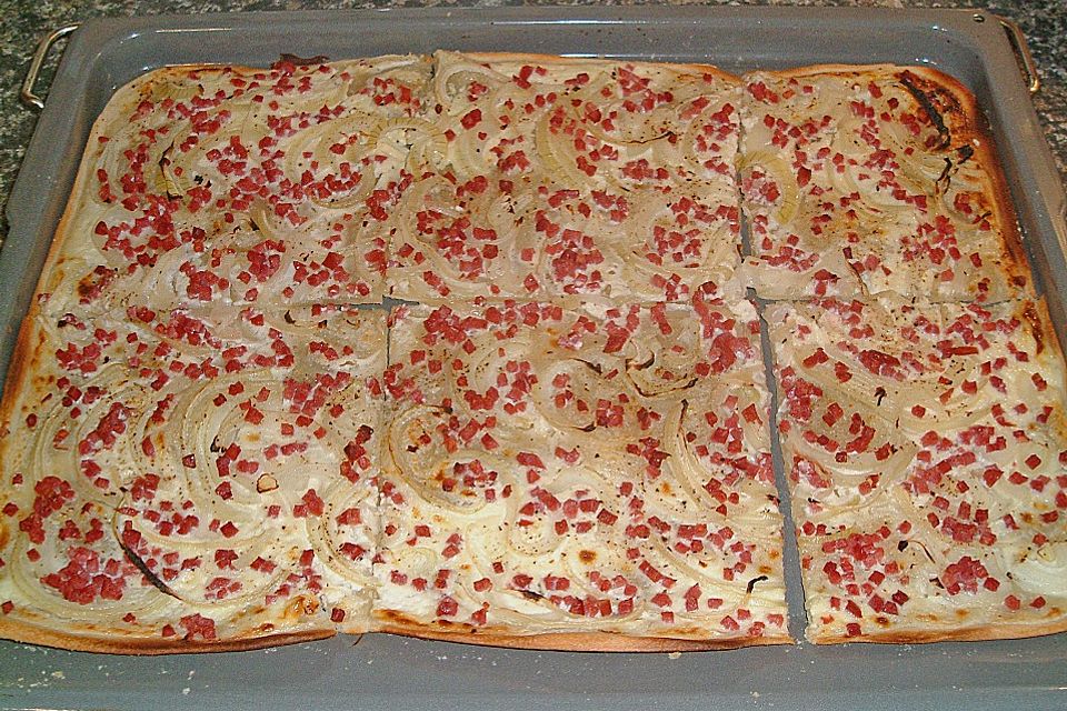 Elsässer Flammkuchen