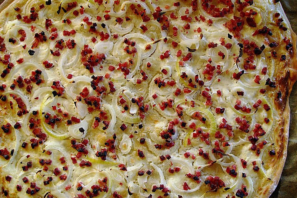 Elsässer Flammkuchen