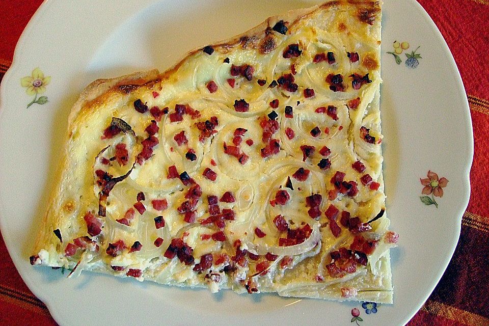 Elsässer Flammkuchen