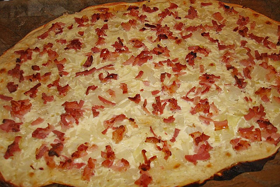 Elsässer Flammkuchen