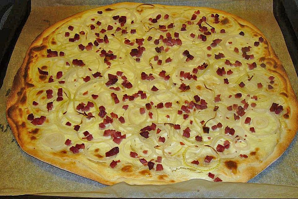 Elsässer Flammkuchen