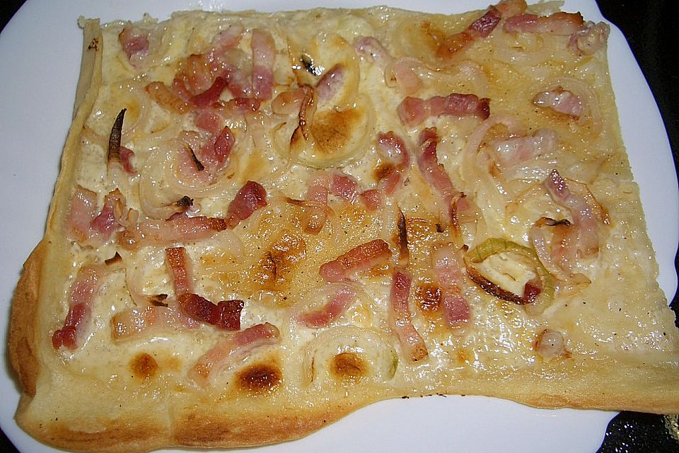 Elsässer Flammkuchen