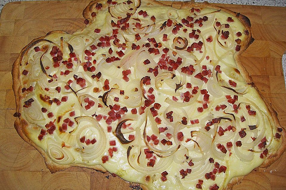 Elsässer Flammkuchen