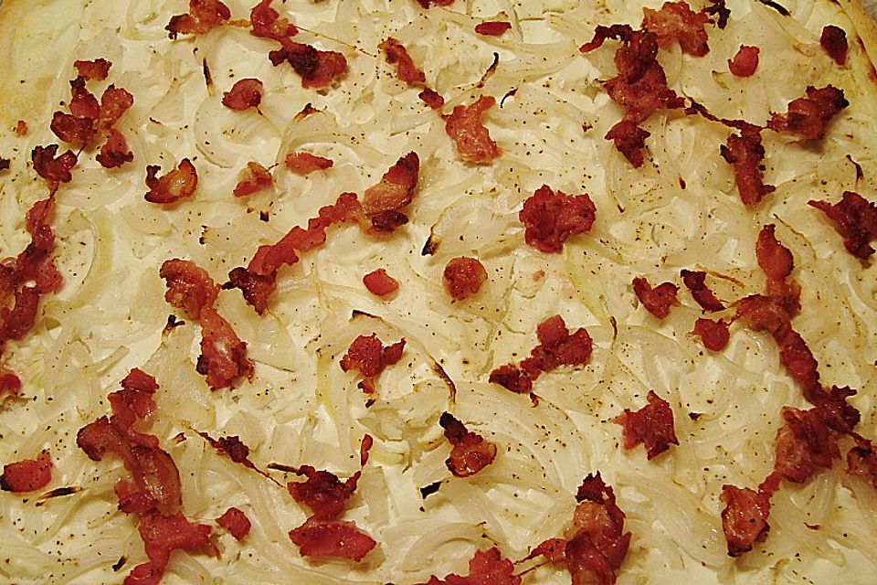 Elsässer Flammkuchen