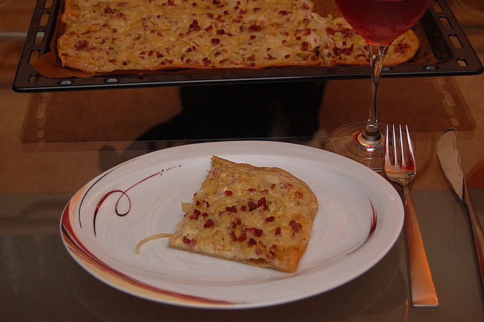 Elsässer Flammkuchen