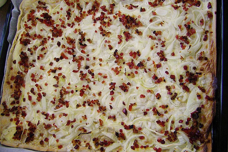 Elsässer Flammkuchen