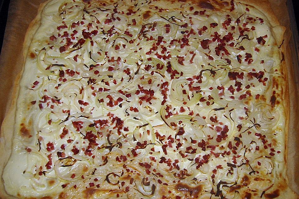 Elsässer Flammkuchen