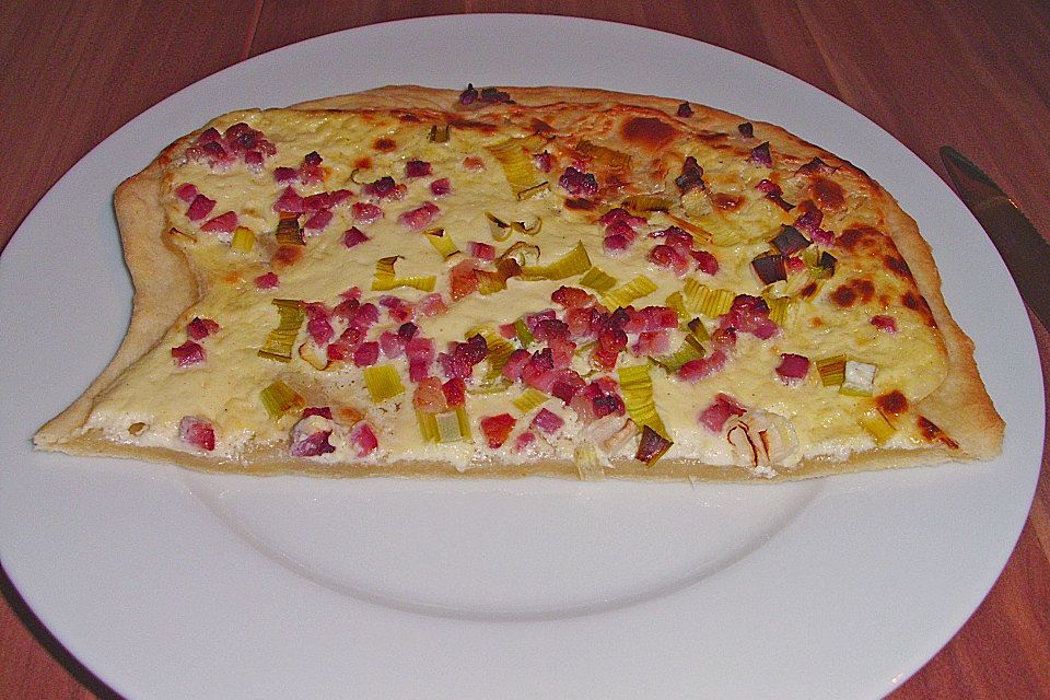 Elsässer Flammkuchen