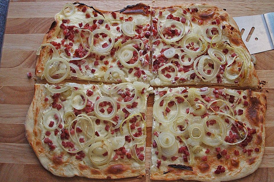 Elsässer Flammkuchen