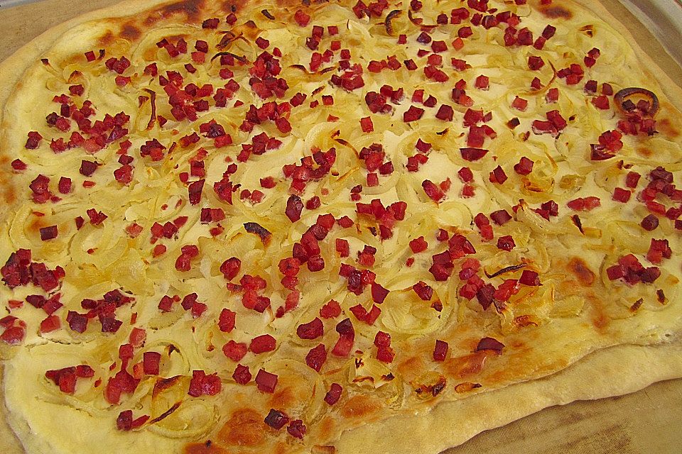 Elsässer Flammkuchen