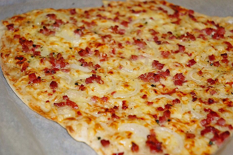 Elsässer Flammkuchen