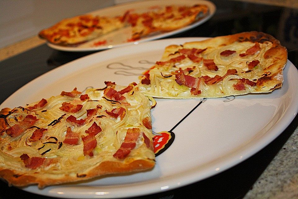 Elsässer Flammkuchen