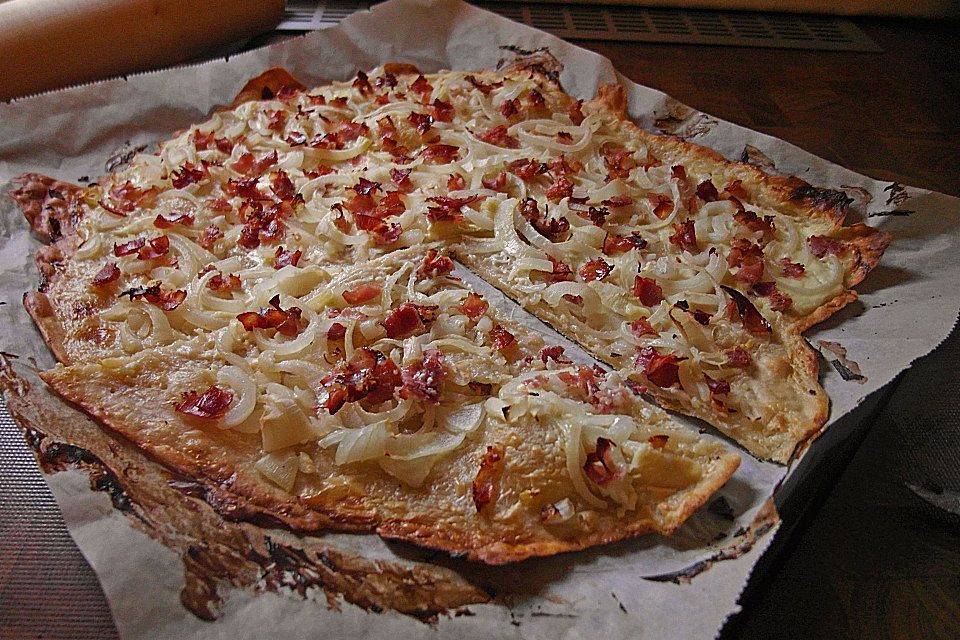 Elsässer Flammkuchen