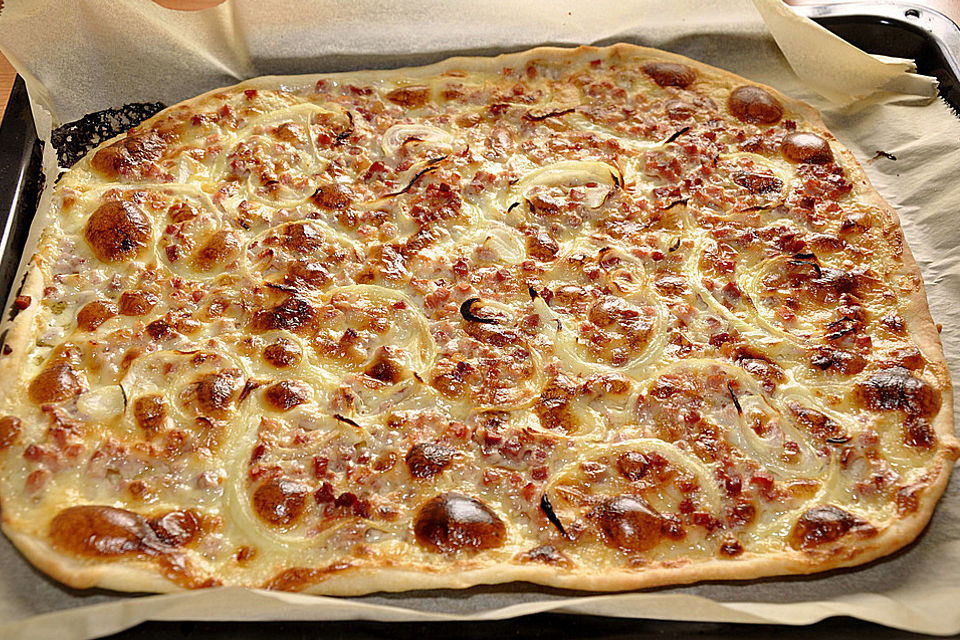 Elsässer Flammkuchen