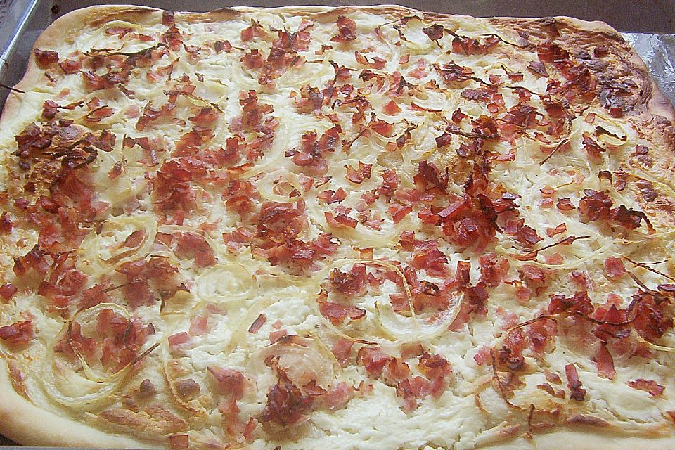 Elsässer Flammkuchen