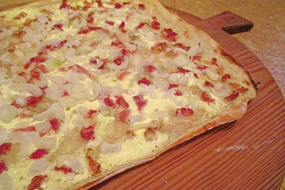 Elsässer Flammkuchen