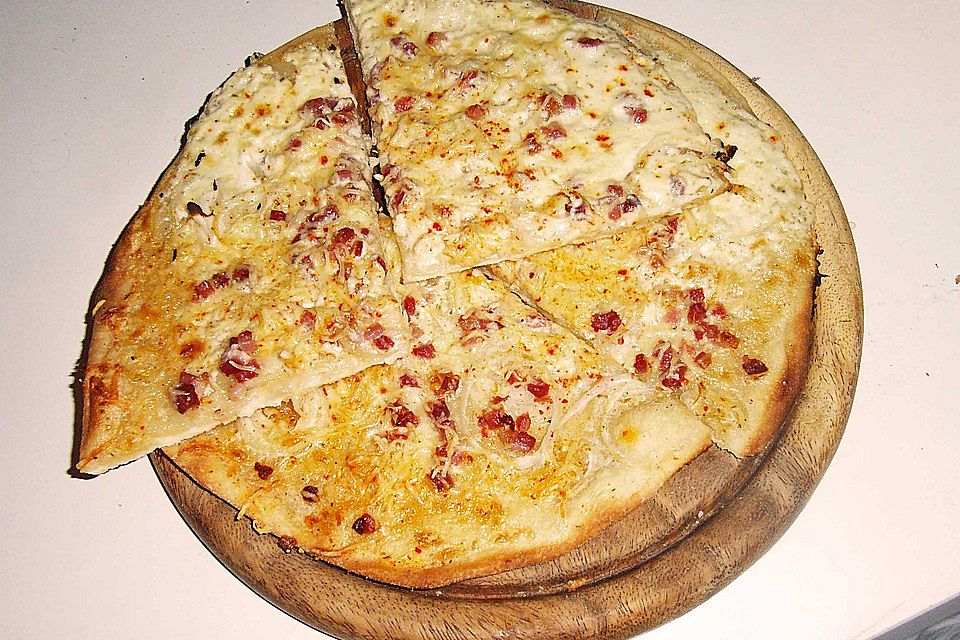 Elsässer Flammkuchen