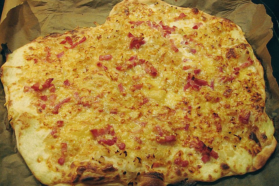 Elsässer Flammkuchen