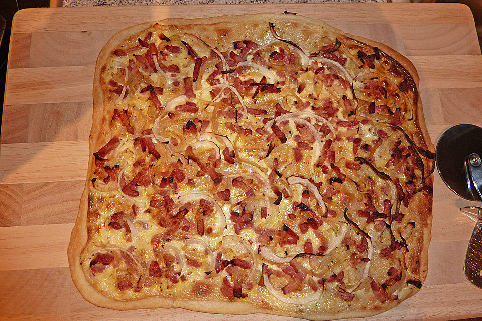 Elsässer Flammkuchen