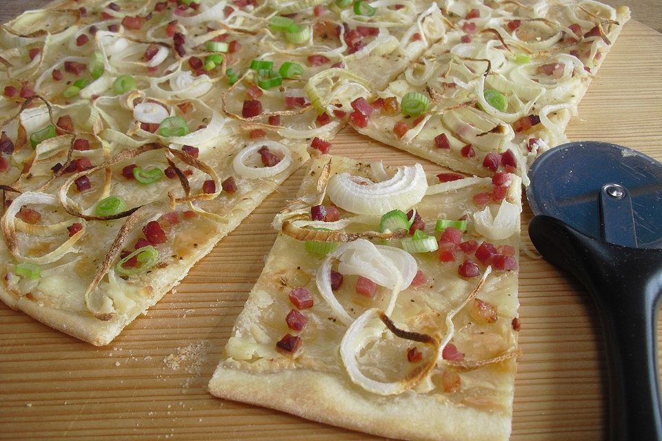 Elsässer Flammkuchen