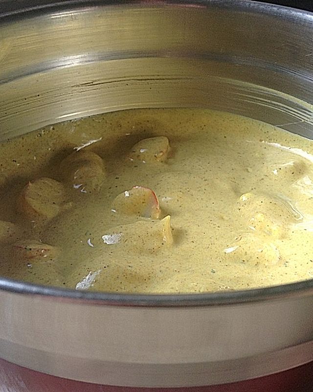 Surimi-Curry-Salat