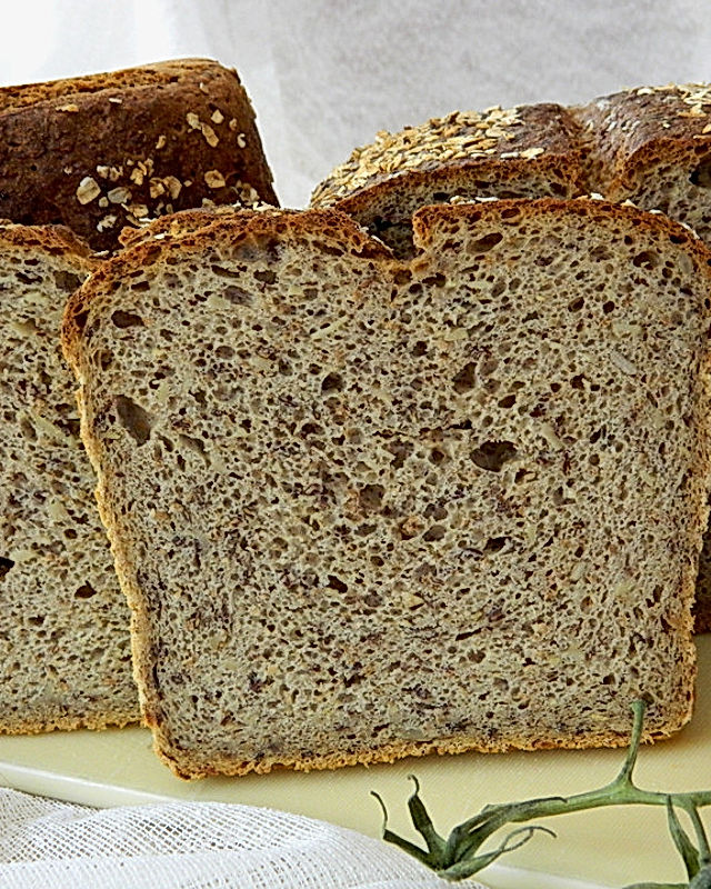 5-Korn-Brot mit Roggensauerteig