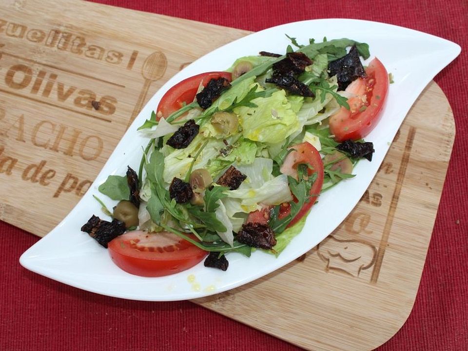 Salat mit Rauke und getrockneten Tomaten von dusty14| Chefkoch