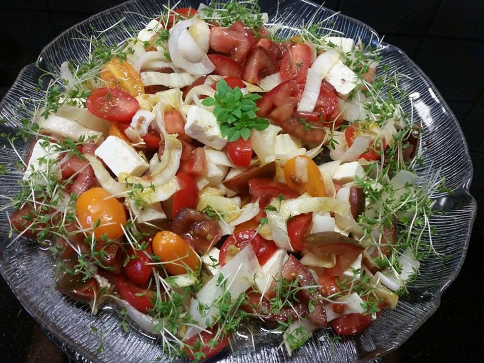 Chicorée-Tomaten-Feta-Salat von patty89 | Chefkoch