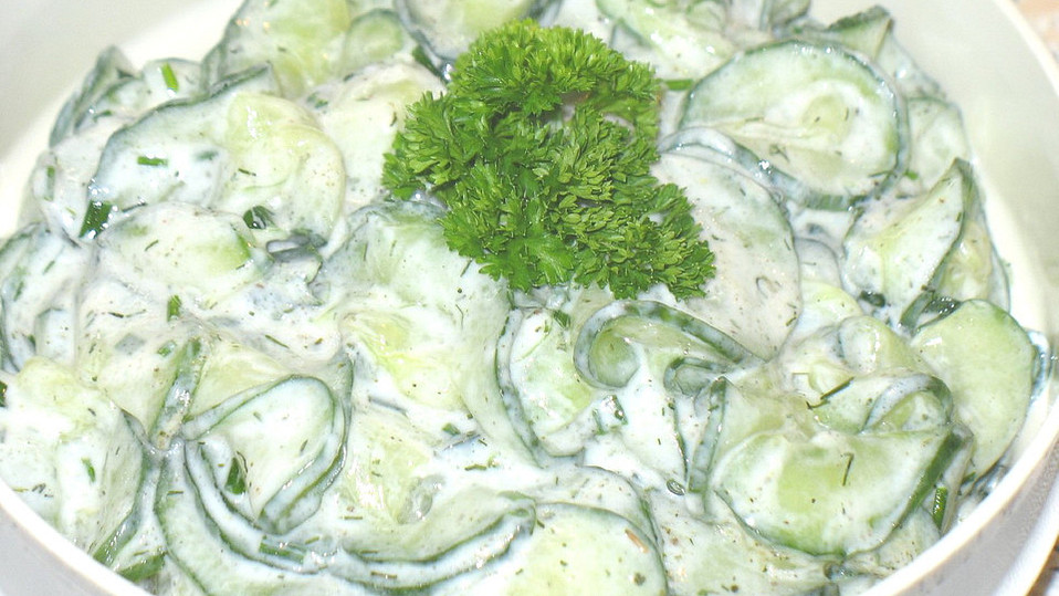 Gurkensalat mit Joghurt-Dillsauce von patty89