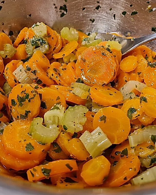 Smokeys  Karotten-Staudensellerie-Salat