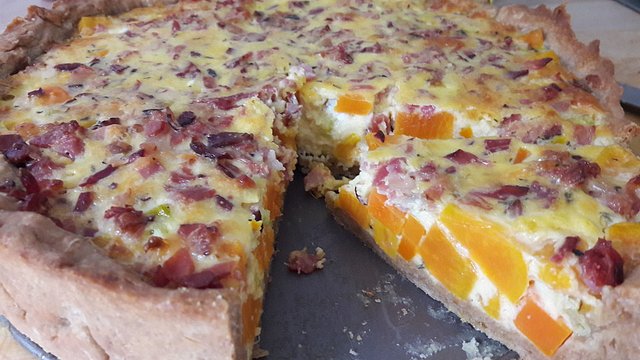 Süßkartoffelquiche von Rebejja