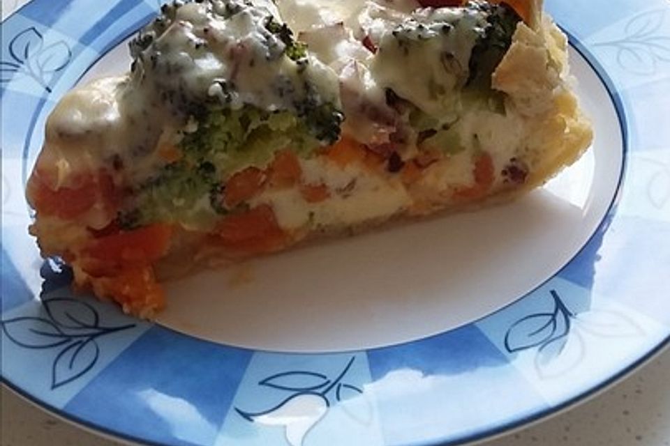 Süßkartoffelquiche