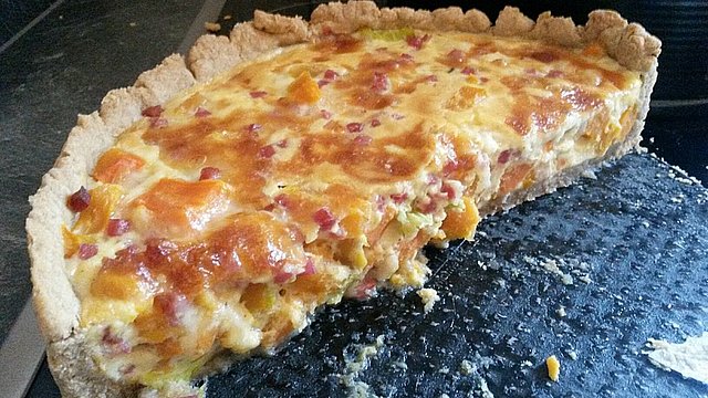 Süßkartoffelquiche von Rebejja