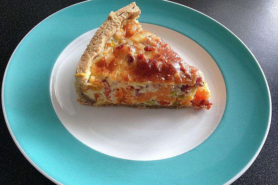 Süßkartoffelquiche