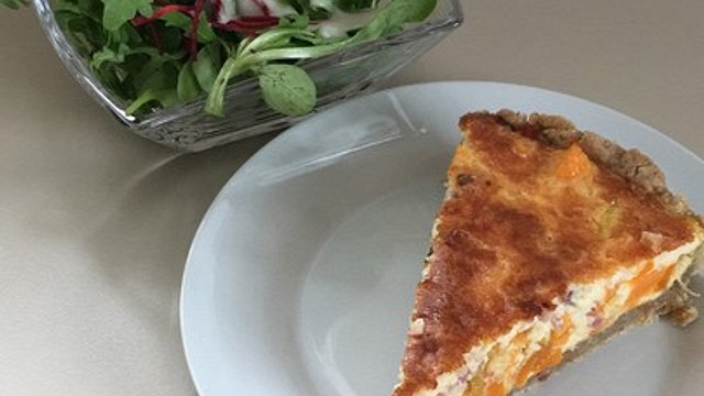 Süßkartoffelquiche von Rebejja