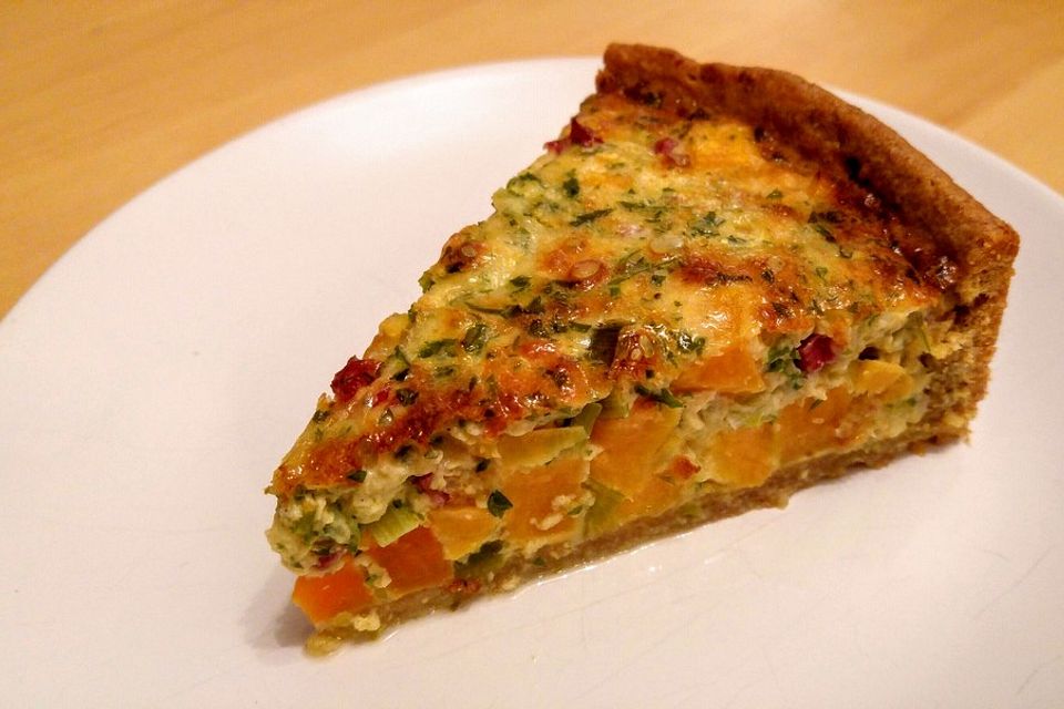 Süßkartoffelquiche