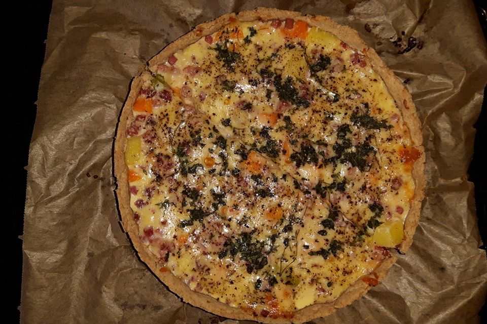 Süßkartoffelquiche