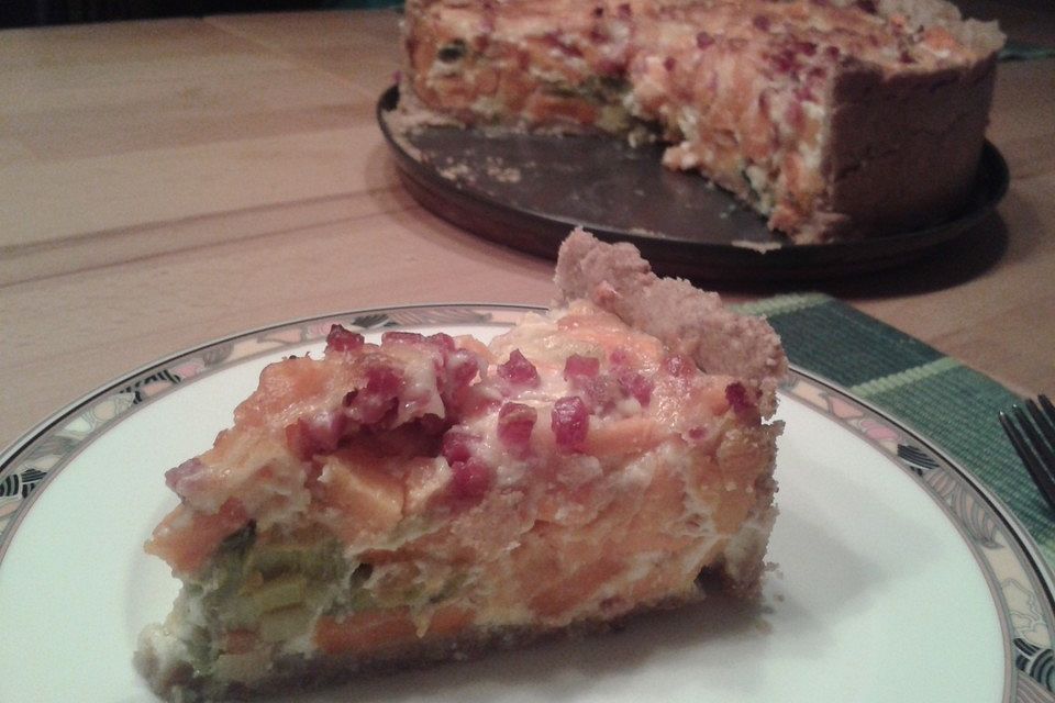 Süßkartoffelquiche