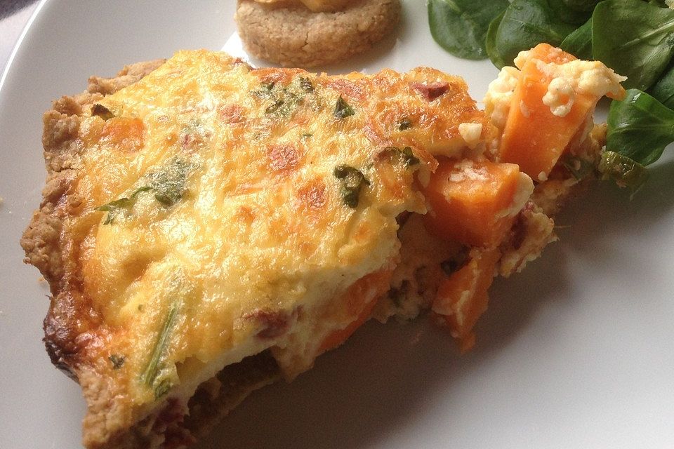 Süßkartoffelquiche