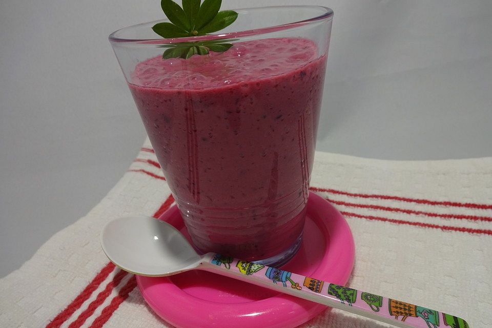 Smoothie Schwarze Johannisbeere