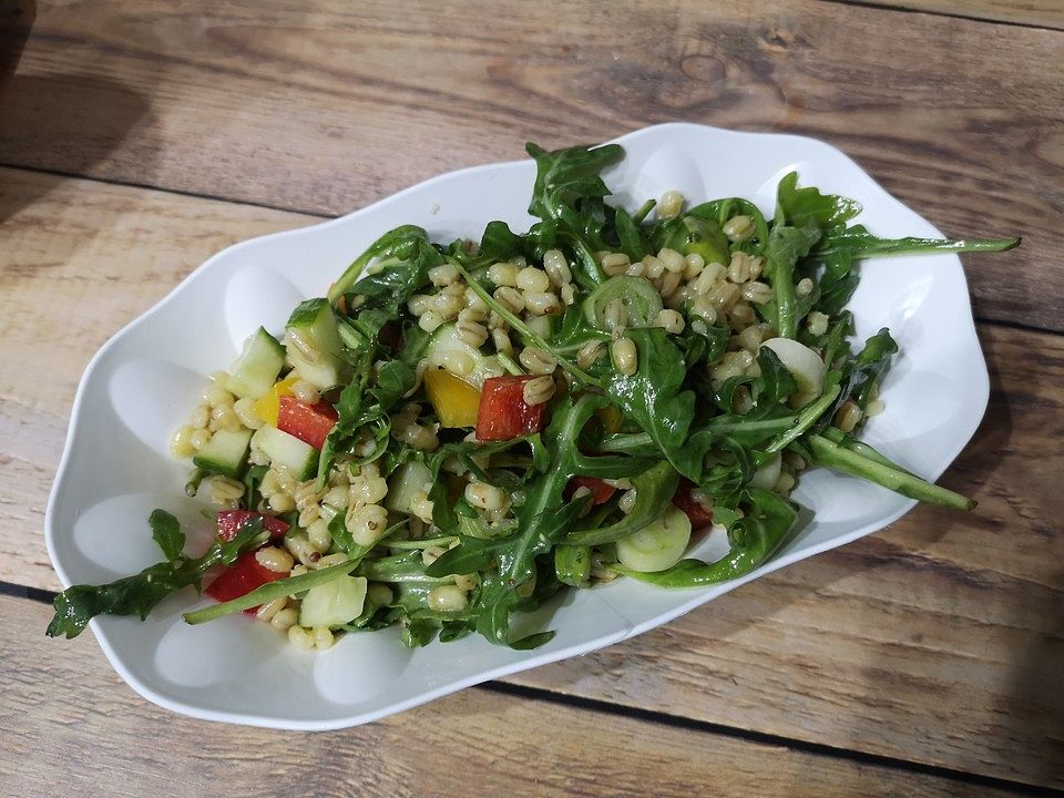 Ebly-Rucola-Salat von Evseb | Chefkoch