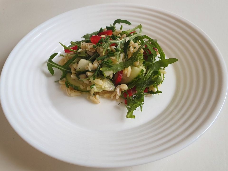 Ebly-Rucola-Salat von Evseb| Chefkoch