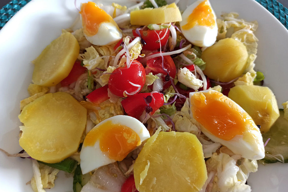 Indonesischer Gemüsesalat Gado Gado