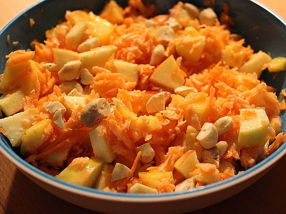 Vegetarischer Mango-Karotten-Apfel-Salat von claudine1976| Chefkoch